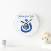 Christliche Solidaritätsuhr Große Wanduhr (Zuhause)