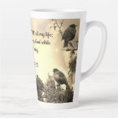 Christliche späte Tasse mit Bibelversen (Rechts)