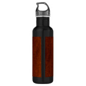 Christliche Spiritualität des Nazarenkreuzs Edelstahlflasche (Rückseite)