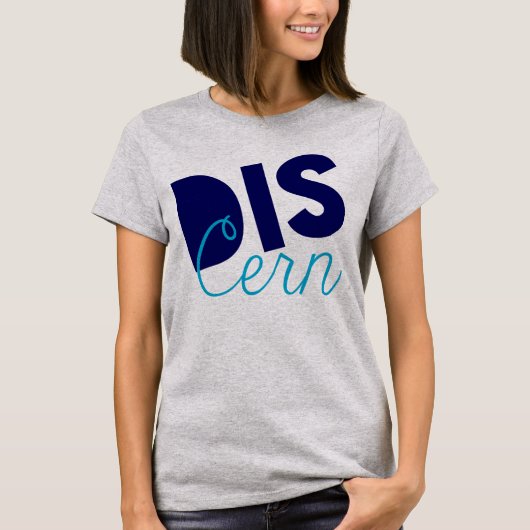 Christliche spirituelle Kriegerdiskussion T-Shirt (Vorderseite)