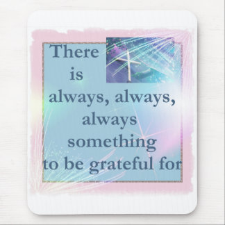 Christliche Sprichwort-Mausunterlage Mousepad