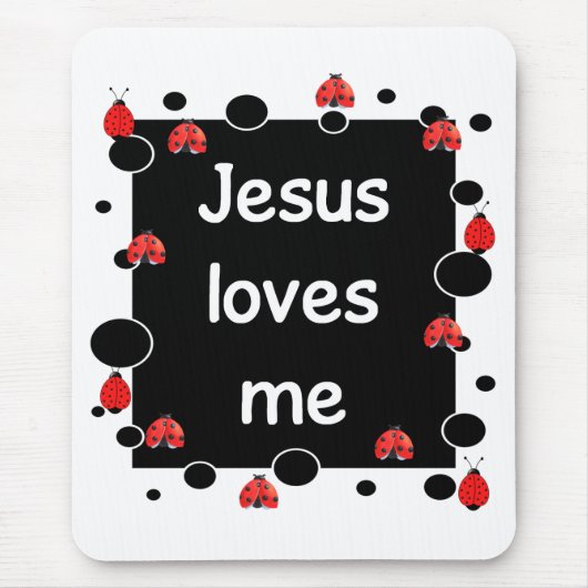 Christliche Sprichwort-Mausunterlage Mousepad (Vorne)