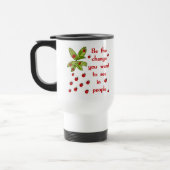 Christliche Sprichwort-Tasse Reisebecher (Links)