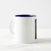 Christliche Sprichwort-Tasse Zweifarbige Tasse (Vorderseite Links)
