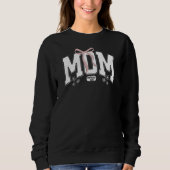 Christliche Sprichwörter Mama Coquette Bow Sweatshirt (Vorderseite)