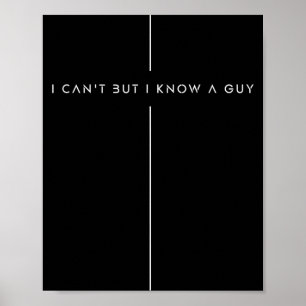 Christliche Sprüche für Männer Frauen Ich kanns ni Poster