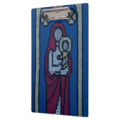 Christliche Stickerei Klemmbrett (Links)