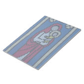 Christliche Stickerei Notizblock (angewinkelt)