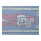 Christliche Stickerei Notizblock (Vorderseite)