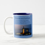 Christliche Stille und Tasse der Kapelle (Links)