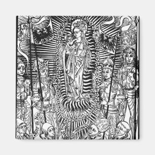 Christliche Symbole Magnet