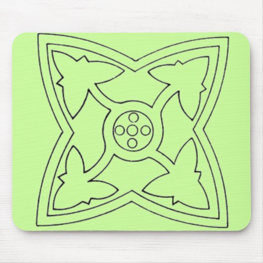 Christliche Symbole Maus-Pad Mousepad (Vorne)