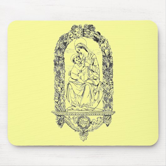 Christliche Symbole Maus-Pad Mousepad (Vorne)