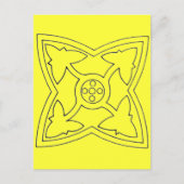 Christliche Symbole Postkarte (Vorderseite)