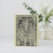 Christliche Symbole Postkarte (Stehend Vorderseite)