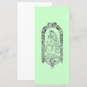 Christliche Symbole Rack Card (Vorne/Hinten)
