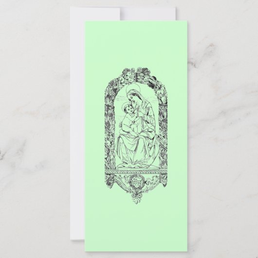 Christliche Symbole Rack Card (Vorderseite)