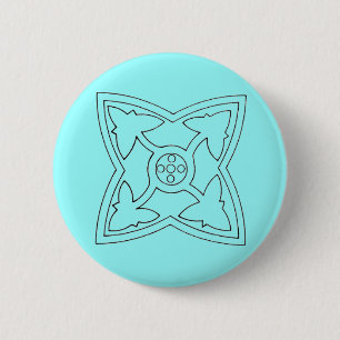 Christliche Symbole Schaltfläche Button