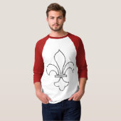 Christliche Symbole Shirt der Männer (Vorne ganz)