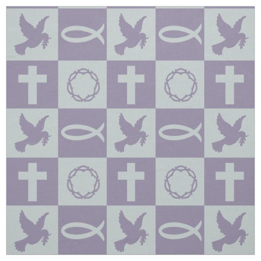 Christliche Symbole Stoff (Muster)