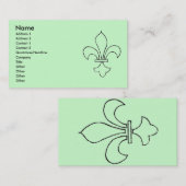 Christliche Symbole Visitenkarte (Vorne/Hinten)