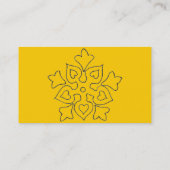 Christliche Symbole Visitenkarte (Rückseite)