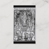 Christliche Symbole Visitenkarte (Rückseite)