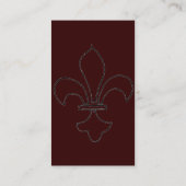 Christliche Symbole Visitenkarte (Rückseite)