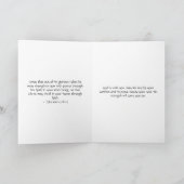 Christliche Sympathiekarte Sunburst Karte (Innenseite)