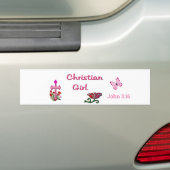 Christliche T - Shirt Autoaufkleber (Auf Auto)