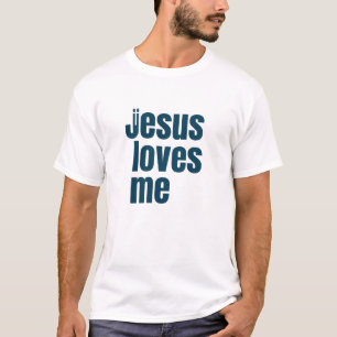 Christliche T - Shirt Jesus Lieben
