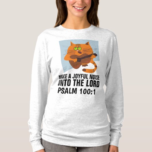 Christliche T - Shirt, LÄRM MACHEN T-Shirt (Vorderseite)