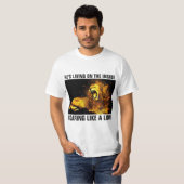 CHRISTLICHE T - Shirt, LION JUDAH ROARING T-Shirt (Vorne ganz)