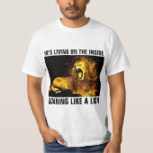 CHRISTLICHE T - Shirt, LION JUDAH ROARING T-Shirt (Vorderseite)