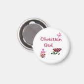 Christliche T - Shirt Magnet (Vorderseite/Rückseite)