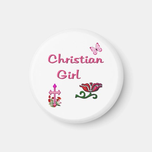 Christliche T - Shirt Magnet (Vorne)