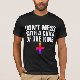 CHRISTLICHE T - Shirt, NICHT MEHR W/KIND DES KÖNIG T-Shirt