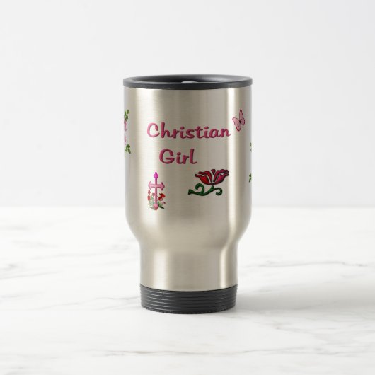Christliche T - Shirt Reisebecher (Mittel)