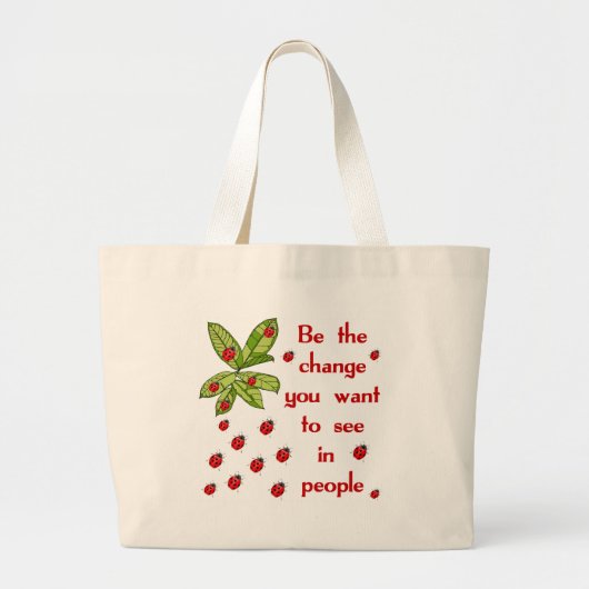 Christliche Taschen-Tasche Jumbo Stoffbeutel (Vorne)
