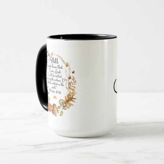 Christliche Tasse (Vorderseite Links)