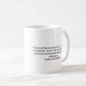Christliche Tasse (VorderseiteRechts)