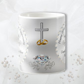 CHRISTLICHE Tasse, 10., 60., 25. Kaffeetasse