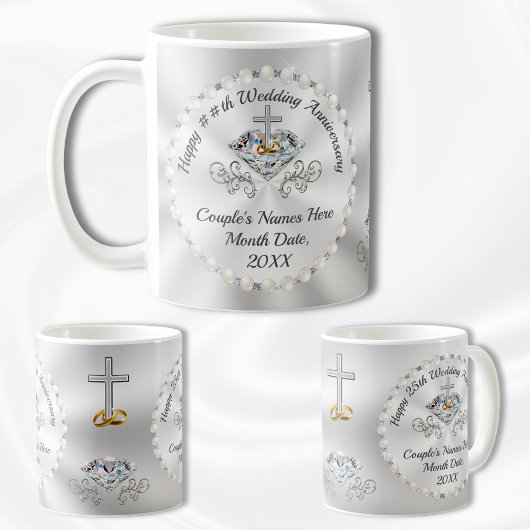 CHRISTLICHE Tasse, 10., 60., 25. Kaffeetasse