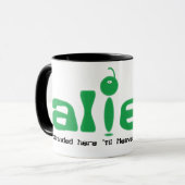 Christliche Tasse des alien (Vorderseite Links)