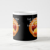 Christliche Tasse für den Lichtschacht gelassen (Vorderseite)