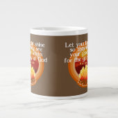 Christliche Tasse für den Lichtschacht gelassen (Vorderseite)