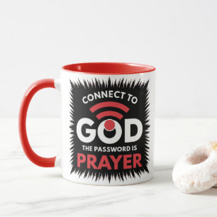 Christliche Tasse Verbindung zu Gott