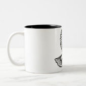 Christliche Taube Kaffeetasse (Links)