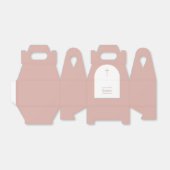 Christliche Taufe Christening Girl Pink Arch Geschenkschachtel (Ungefaltet)