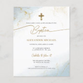 Christliche Taufe des Blue Cross Boy (Vorderseite)